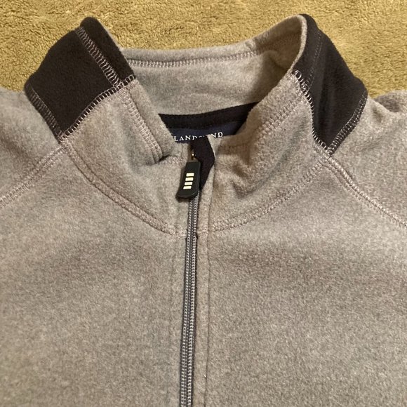 NWOT Vintage Lands' End Fleece Jacket Size L - Picture 6 of 9